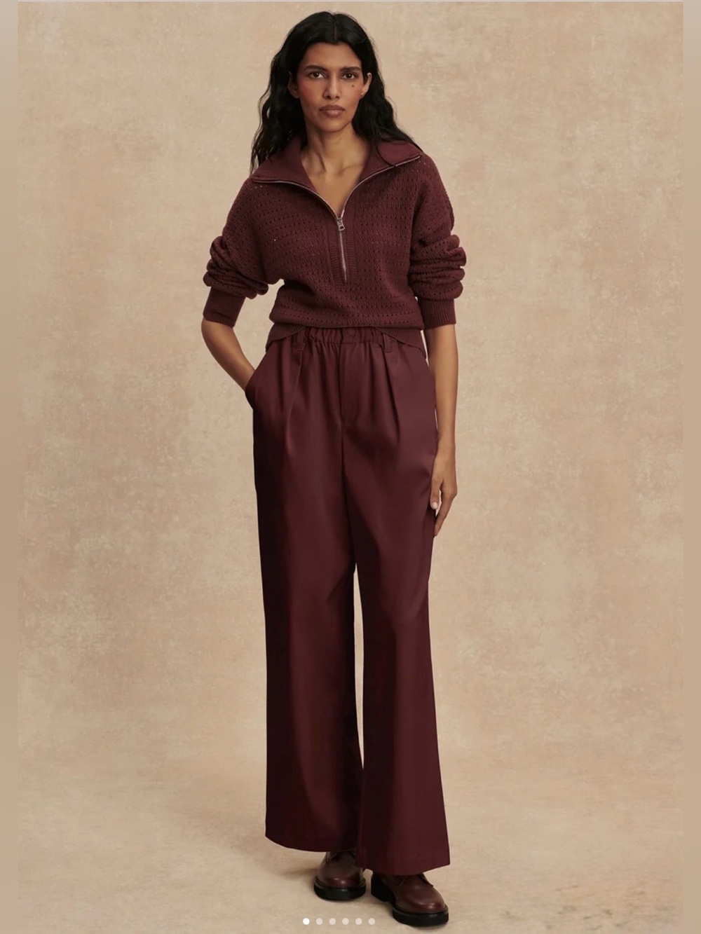 Varley Isobel wide leg trousers